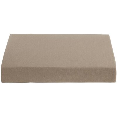 Ambiante jersey - hoeslaken - 140x200 - taupe Ambiante jersey - hoeslaken - 140x200 - taupe