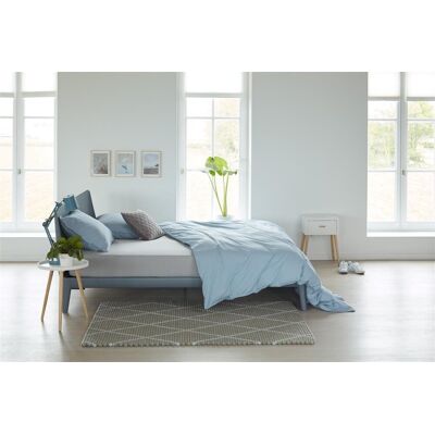 Beddinghouse - jersey - hoeslaken - 200x220 cm - licht grijs Beddinghouse - jersey - hoeslaken - 200x220 cm - licht grijs