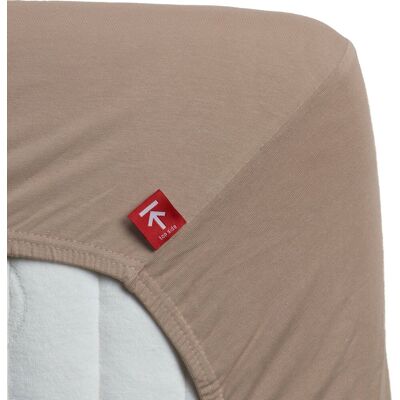 Beddinghouse jersey - hoeslaken - 160x200/220 - taupe Beddinghouse jersey - hoeslaken - 160x200/220 - taupe