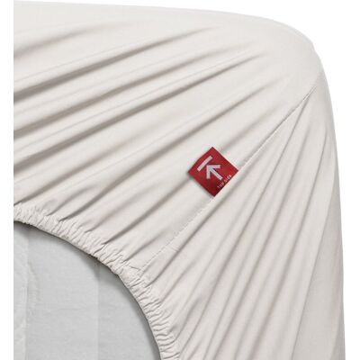 Beddinghouse percale katoen - hoeslaken - 140x200 - gebroken wit Beddinghouse percale katoen - hoeslaken - 140x200 - gebroken wit