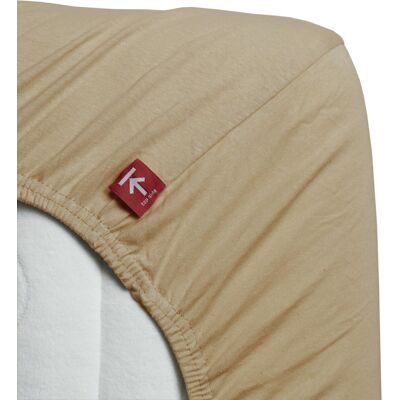 Beddinghouse - jersey - hoeslaken - 180x220 cm - camel Beddinghouse - jersey - hoeslaken - 180x220 cm - camel