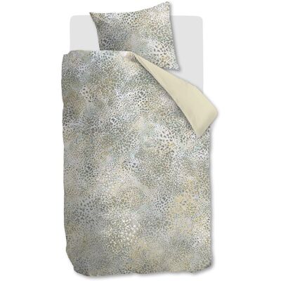 Beddinghouse sia dekbedovertrek - eenpersoons - 140 x 200/220 cm - groen Beddinghouse sia dekbedovertrek - eenpersoons - 140 x 200/220 cm - groen