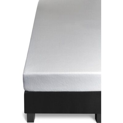 Beddinghouse stretch - molton - 200x200/210/220 - wit - premium kwaliteit Beddinghouse stretch - molton - 200x200/210/220 - wit - premium kwaliteit