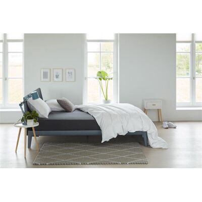 Beddinghouse jersey - topper hoeslaken - 100x200/220 - antraciet Beddinghouse jersey - topper hoeslaken - 100x200/220 - antraciet