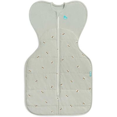 Love To Dream ™ babyslaapzak swaddle up™ - inbakeren - baby 3-6 maanden - 6-8.5 kg - winter - 2.5 tog - olive bees Love To Dream ™ babyslaapzak swaddle up™ - inbakeren - baby 3-6 maanden - 6-8.5 kg - winter - 2.5 tog - olive bees