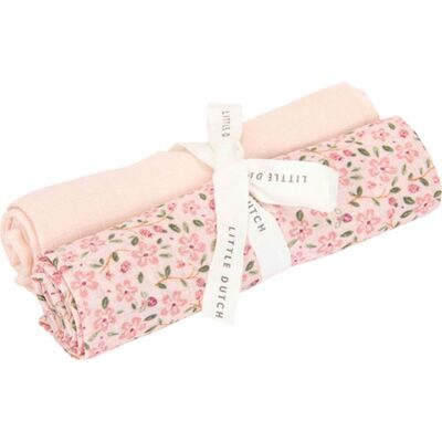 Little Dutch Baby Handdoek Set - Organisch Katoen, Konijn & Beige Little Dutch Baby Handdoek Set - Organisch Katoen, Konijn & Beige