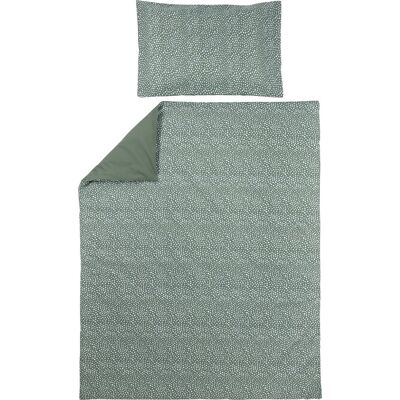 Meyco Bos Groen Beddengoed Set - Katoen, Omkeerbaar, 100x135cm Meyco Bos Groen Beddengoed Set - Katoen, Omkeerbaar, 100x135cm