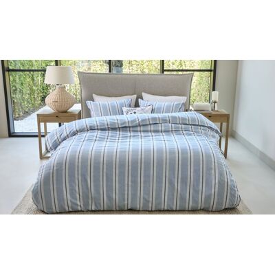 Riviera Maison Rivièra maison silvan dekbedovertrek - eenpersoons - 140 x 200/220 cm - blauw Riviera Maison Rivièra maison silvan dekbedovertrek - eenpersoons - 140 x 200/220 cm - blauw