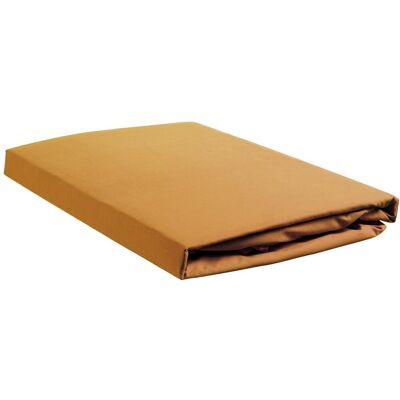 Ambiante jersey - topper hoeslaken - 140x200/210 - oker Ambiante jersey - topper hoeslaken - 140x200/210 - oker