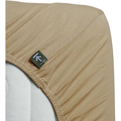 Beddinghouse - jersey - hoeslaken - 160x220 cm - camel Beddinghouse - jersey - hoeslaken - 160x220 cm - camel