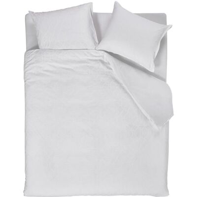 Beddinghouse milky dekbedovertrek - effen - lits-jumeaux - 240x200/220 cm - wit Beddinghouse milky dekbedovertrek - effen - lits-jumeaux - 240x200/220 cm - wit