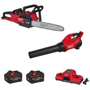 Milwaukee m18 fpp2opl13-802 accu comboset 1x m18fchs-0 accu kettingzaag + 1x m18 fblg3-0 accu bladblazer incl. 2 x 8,0ah m18 fb8 accu's - 4933500228 Milwaukee m18 fpp2opl13-802 accu comboset 1x m18fchs-0 accu kettingzaag + 1x m18 fblg3-0 accu bladblazer incl. 2 x 8,0ah m18 fb8 accu's - 4933500228