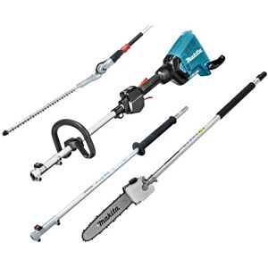 Makita dux60zx10 2x18 v combisysteem + heggenschaar-, kettingzaag- en verlengsteel opzetstuk zonder accu's & lader - dux60zx10 Makita dux60zx10 2x18 v combisysteem + heggenschaar-, kettingzaag- en verlengsteel opzetstuk zonder accu's & lader - dux60zx10