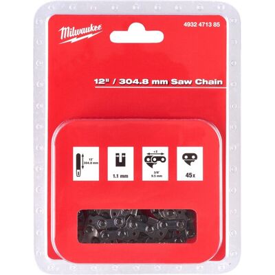 Milwaukee - M18 FOPH / FCHSC / FCHS - 304.8 mm - 3/8" - Vervangingsketting Milwaukee - M18 FOPH / FCHSC / FCHS - 304.8 mm - 3/8" - Vervangingsketting