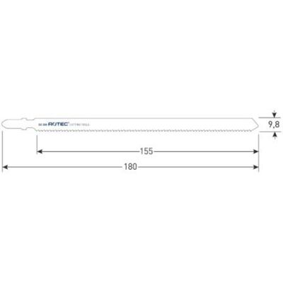 Rotec Decoupeerzaagblad dc550 (5st) Rotec Decoupeerzaagblad dc550 (5st)