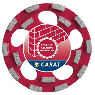 Carat Slijpkop ø125 cubd master baksteen Carat Slijpkop ø125 cubd master baksteen