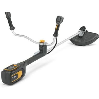 Stiga bc 700e b kit accu bosmaaier 7 serie 0,5 kw inductie 38 cm bike triarc b&w 1x 4.0ah 48v e440 accu + c 430 f lader dubbel harnas Stiga bc 700e b kit accu bosmaaier 7 serie 0,5 kw inductie 38 cm bike triarc b&w 1x 4.0ah 48v e440 accu + c 430 f lader dubbel harnas