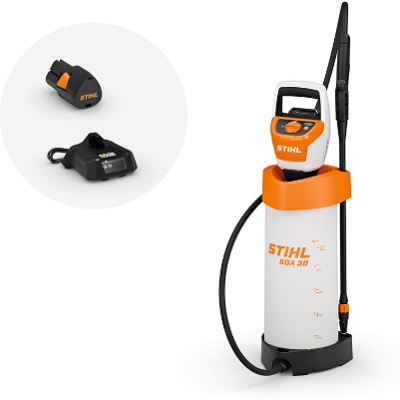 Stihl sga 30 accudrukspuit 10,8v 5 l (1x as 2 2.6ah accu + al 1 lader) - sa090117010 Stihl sga 30 accudrukspuit 10,8v 5 l (1x as 2 2.6ah accu + al 1 lader) - sa090117010