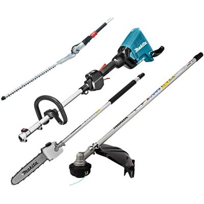 Makita dux60zx11 2x18 v combisysteem + bosmaaier-, heggenschaar- en kettingzaag opzetstuk zonder accu's & lader - dux60zx11 Makita dux60zx11 2x18 v combisysteem + bosmaaier-, heggenschaar- en kettingzaag opzetstuk zonder accu's & lader - dux60zx11