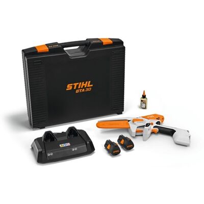 Stihl gta 30 set mini accu kettingzaag incl. 2x 2.0ah as accu en al 5-2 lader - ga050116910 Stihl gta 30 set mini accu kettingzaag incl. 2x 2.0ah as accu en al 5-2 lader - ga050116910