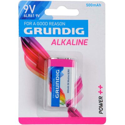 Grundig 6Lr61 9V alkalische batterij - Batterij Grundig 6Lr61 9V alkalische batterij - Batterij