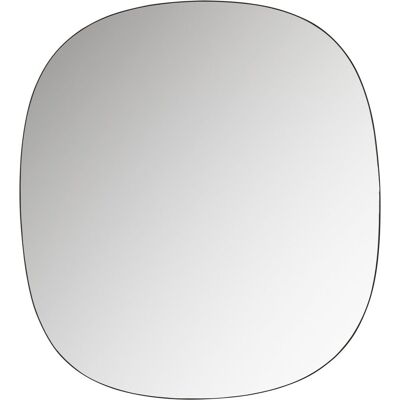 WOOOD Exclusieve Philou, Spiegel, zwart, 60x55x0,5 cm WOOOD Exclusieve Philou, Spiegel, zwart, 60x55x0,5 cm