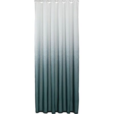 Sealskin blend - douchegordijn 180x200 cm - polyester - groen / wit Sealskin blend - douchegordijn 180x200 cm - polyester - groen / wit
