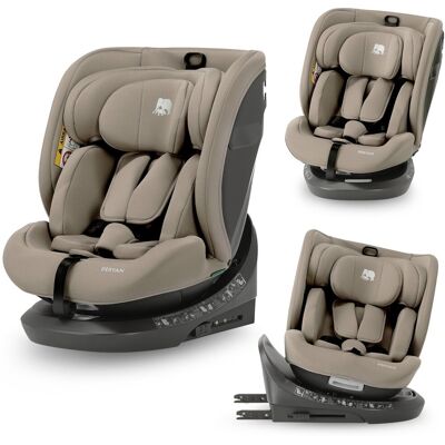 Deryan cassie luxe i-size autostoel - groep 0-1-2-3 - isofix - 360° draaibaar - truffle nougat Deryan cassie luxe i-size autostoel - groep 0-1-2-3 - isofix - 360° draaibaar - truffle nougat