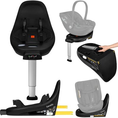 Lionelo moxie plus i-size base - 360° easyturn isofix draaibase met geheugenfunctie - autostoel basis - stabilisatiepoot - anti-rotatieframe - klikbevestiging met indicatoren - compatibel met moxie i-size en moxie next stoelen Lionelo moxie plus i-size base - 360° easyturn isofix draaibase met geheugenfunctie - autostoel basis - stabilisatiepoot - anti-rotatieframe - klikbevestiging met indicatoren - compatibel met moxie i-size en moxie next stoelen