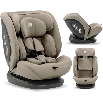 Deryan clyde i-size autostoel - 40-150 cm - groep 0+/1/2/3 - truffle nougat Deryan clyde i-size autostoel - 40-150 cm - groep 0+/1/2/3 - truffle nougat