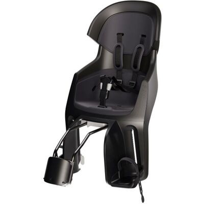 Bobike Kinderzitje achter evolve maxi - framebevestiging - urban black Zwart Bobike Kinderzitje achter evolve maxi - framebevestiging - urban black Zwart