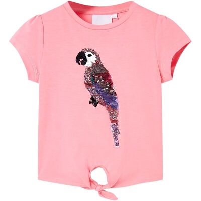 VidaXL Kindershirt 104 fluorescerend roze VidaXL Kindershirt 104 fluorescerend roze