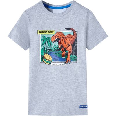 VidaXL Kindershirt 128 grijs VidaXL Kindershirt 128 grijs