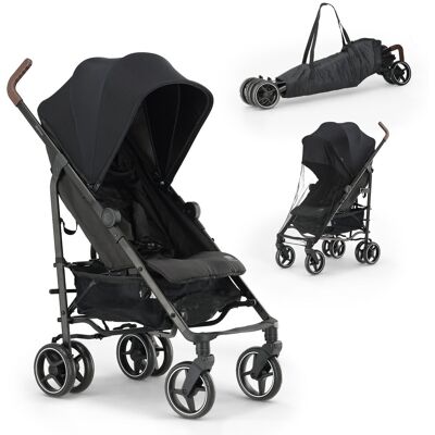 Deryan bobbie paraplu buggy - kinderbuggy tot 22kg - zwart Deryan bobbie paraplu buggy - kinderbuggy tot 22kg - zwart