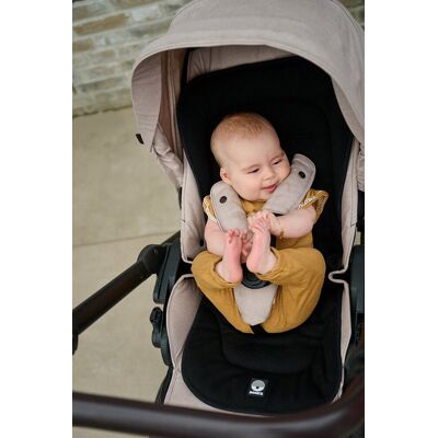 Dooky buggy - seat liner - inlegkussen - zwart - wasbaar en snel droog - voor buggy èn autostoel Dooky buggy - seat liner - inlegkussen - zwart - wasbaar en snel droog - voor buggy èn autostoel