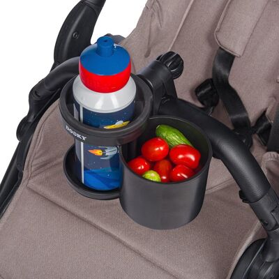 Dooky Kinderwagen Snack- en Drinkhouder - Universeel, Dubbellaags, Makkelijk schoon te maken Dooky Kinderwagen Snack- en Drinkhouder - Universeel, Dubbellaags, Makkelijk schoon te maken