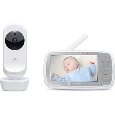 Nursery Motorola baby monitor vm44 connect - babyfoon met camera - wi-fi - hd videostreaming - 2 weg communicatie - infrarood nachtzicht - bereik tot 300m - wit Nursery Motorola baby monitor vm44 connect - babyfoon met camera - wi-fi - hd videostreaming - 2 weg communicatie - infrarood nachtzicht - bereik tot 300m - wit