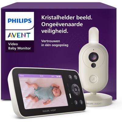 Philips Avent video babyfoon - tot 48 uur batterijduur - nachtzicht en witte ruis - dekra-gecertificeerd - zonder wifi - scd861/26 Philips Avent video babyfoon - tot 48 uur batterijduur - nachtzicht en witte ruis - dekra-gecertificeerd - zonder wifi - scd861/26