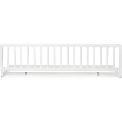 Geuther bedhekje lissi 110 cm - bedhekjes - klembevestiging - wit - hout - taupe - kinderbeveiliging Geuther bedhekje lissi 110 cm - bedhekjes - klembevestiging - wit - hout - taupe - kinderbeveiliging