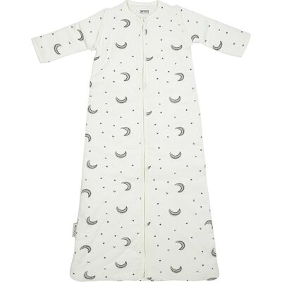 Meyco baby slaapzak winter moon - afritsbare mouwen - indigo - 110cm - winterslaapzak Meyco baby slaapzak winter moon - afritsbare mouwen - indigo - 110cm - winterslaapzak