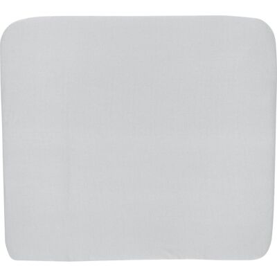 Meyco baby uni aankleedkussenhoes - light grey - 85x75cm Meyco baby uni aankleedkussenhoes - light grey - 85x75cm