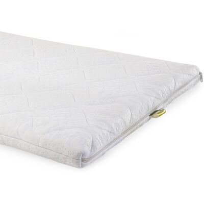Childhome heavenly safe sleeper babymatras 90 x 50 x 7 cm - wiegmatras van polyetherschuim - anti-allergisch, ademend en schimmelwerend - afneembare hoes wasbaar op 60 °c - en 16890 en oeko-tex gecertificeerd - wit Childhome heavenly safe sleeper babymatras 90 x 50 x 7 cm - wiegmatras van polyetherschuim - anti-allergisch, ademend en schimmelwerend - afneembare hoes wasbaar op 60 °c - en 16890 en oeko-tex gecertificeerd - wit