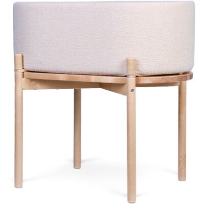 Childhome Kinderwieg en Tafel 2-in-1 - Ecru Childhome Kinderwieg en Tafel 2-in-1 - Ecru