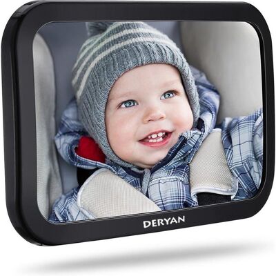 Deryan luxe xl autospiegel baby verstelbaar - kinderspiegel auto - achterbank spiegel baby Deryan luxe xl autospiegel baby verstelbaar - kinderspiegel auto - achterbank spiegel baby