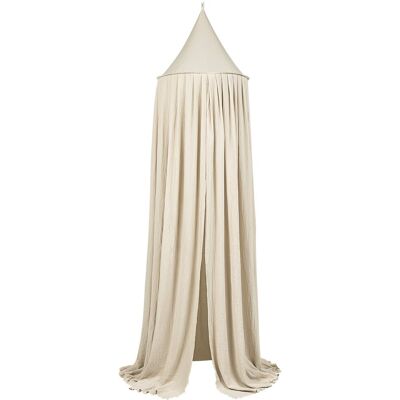 Meyco baby uni klamboe - pre-washed hydrofiel - soft sand Meyco baby uni klamboe - pre-washed hydrofiel - soft sand