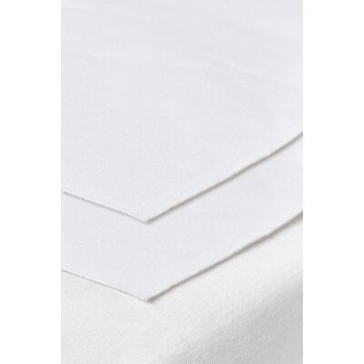 Meyco baby bedzeil wieg - 2-pack - white - 40x50cm Meyco baby bedzeil wieg - 2-pack - white - 40x50cm