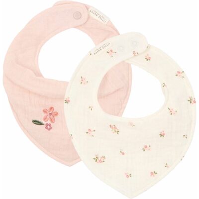 Little Dutch 2-pack bandana slab - wit - fairy garden - fairy blossom Little Dutch 2-pack bandana slab - wit - fairy garden - fairy blossom