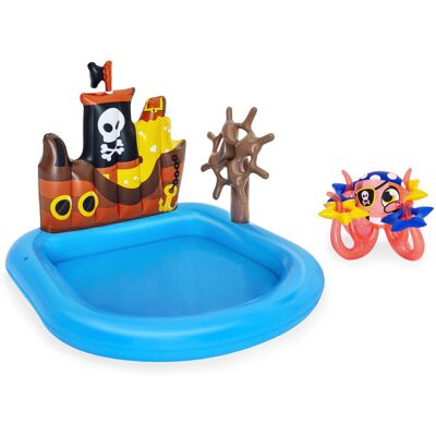 Bestway playcenter sleepboot piraat zwembad, 140x130x104cm Bestway playcenter sleepboot piraat zwembad, 140x130x104cm