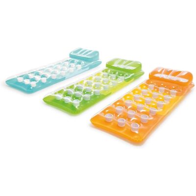 Intex 58890np wet set collection pocket luchtbed 188x71 cm verschillende kleuren Oranje Intex 58890np wet set collection pocket luchtbed 188x71 cm verschillende kleuren Oranje
