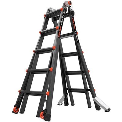 Altrex - Velocity Black Pro - 4x5 sporten - Telescopische ladder Altrex - Velocity Black Pro - 4x5 sporten - Telescopische ladder